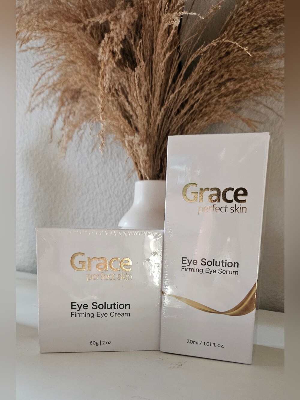 GRACE Eye Solution Firming Eye Cream & Firming Eye Serum Duo
